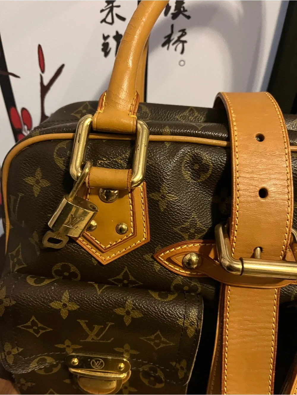 Louis Vuitton iconic monogram